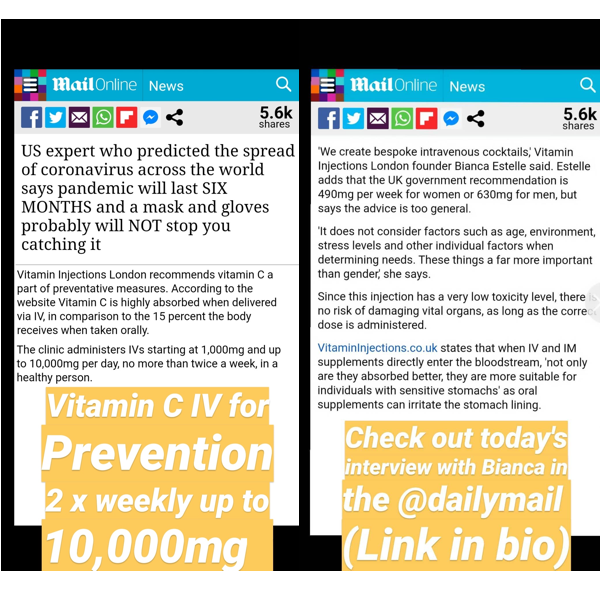 Preventative Measures - Vitamin Injections London Clinic